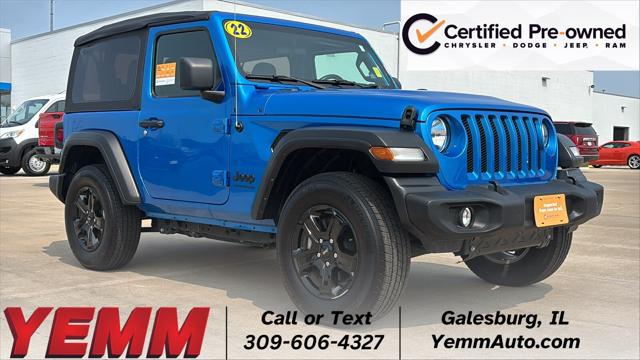 2022 Jeep Wrangler Sport S 4x4