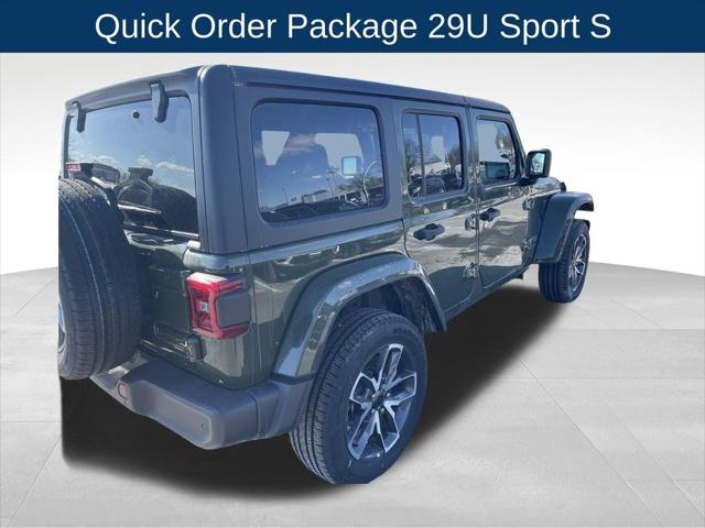 2024 Jeep Wrangler 4xe WRANGLER 4-DOOR SPORT S 4xe