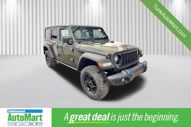 2024 Jeep Wrangler 4xe WRANGLER 4-DOOR WILLYS 4xe