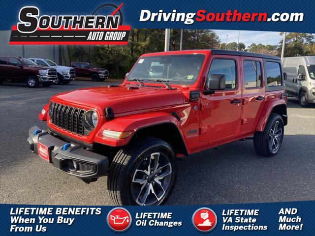 2024 Jeep Wrangler 4xe WRANGLER 4-DOOR SPORT S 4xe