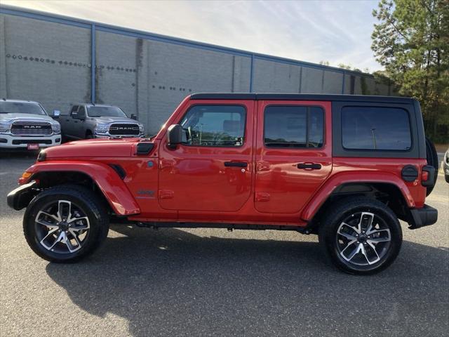 2024 Jeep Wrangler 4xe WRANGLER 4-DOOR SPORT S 4xe