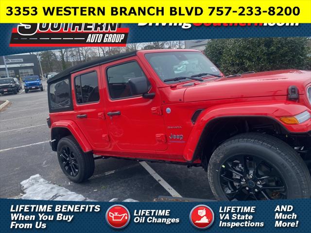 2024 Jeep Wrangler 4xe WRANGLER 4-DOOR SAHARA 4xe