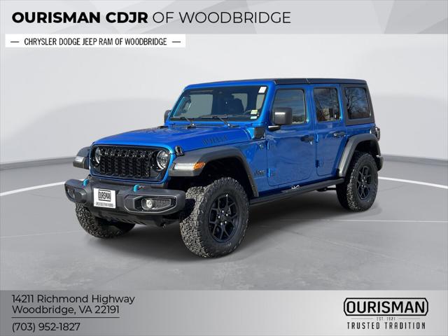 2024 Jeep Wrangler 4xe WRANGLER 4-DOOR WILLYS 4xe