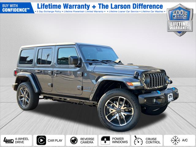 2024 Jeep Wrangler 4xe WRANGLER 4-DOOR SPORT S 4xe