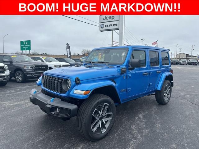 2024 Jeep Wrangler 4xe WRANGLER 4-DOOR SPORT S 4xe 2024 Jeep Wrangler 4xe WRANGLER 4-DOOR SPORT S 4xe