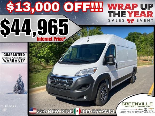 2024 RAM Ram ProMaster RAM PROMASTER 3500 SLT CARGO VAN HIGH ROOF 159 WB