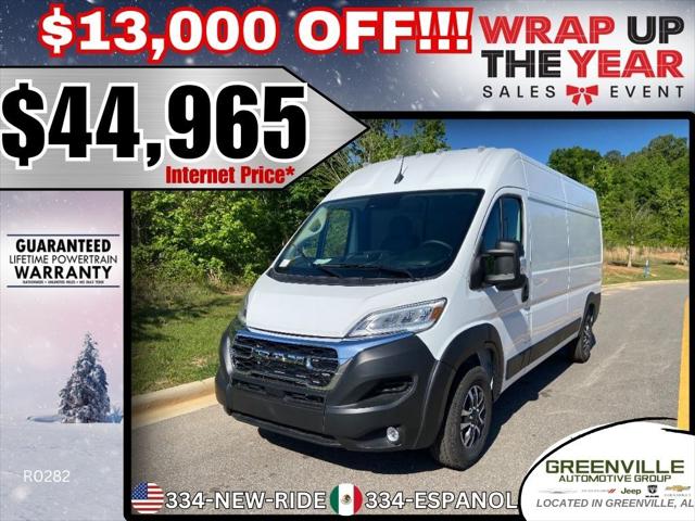 2024 RAM Ram ProMaster RAM PROMASTER 3500 SLT CARGO VAN HIGH ROOF 159 WB