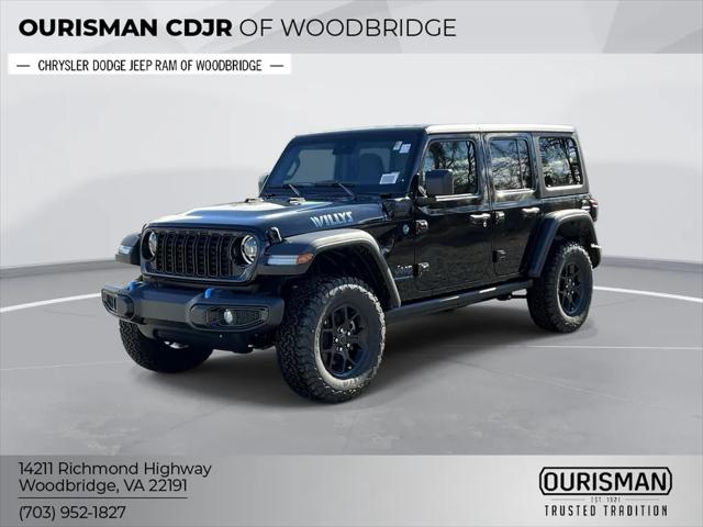 2024 Jeep Wrangler 4xe WRANGLER 4-DOOR WILLYS 4xe