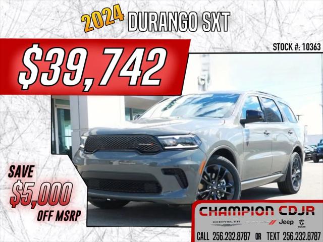2024 Dodge Durango DURANGO SXT RWD