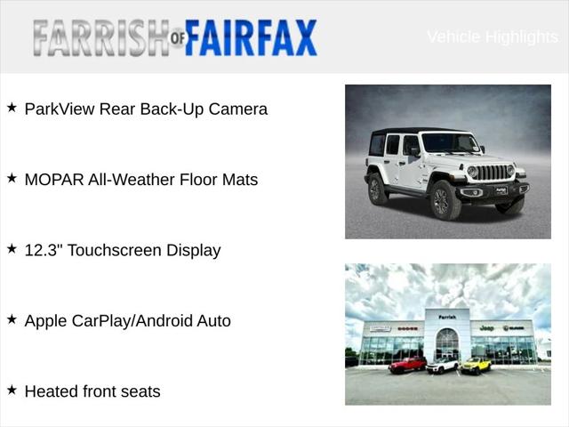 2024 Jeep Wrangler WRANGLER 4-DOOR SAHARA