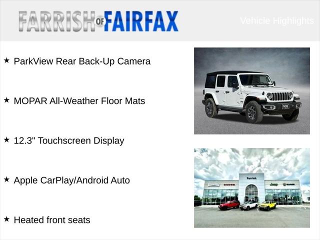 2024 Jeep Wrangler WRANGLER 4-DOOR SAHARA