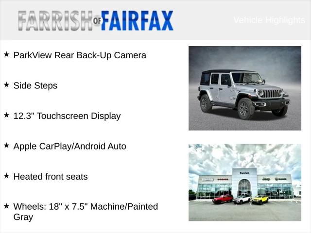 2024 Jeep Wrangler WRANGLER 4-DOOR SAHARA