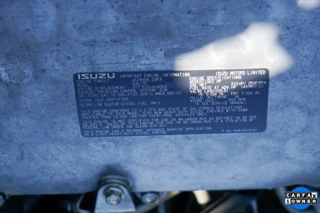 2019 Isuzu NPR Standard Cab