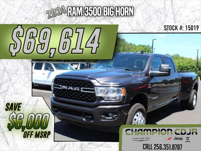 2024 RAM Ram 3500 RAM 3500 BIG HORN CREW CAB 4X4 8 BOX