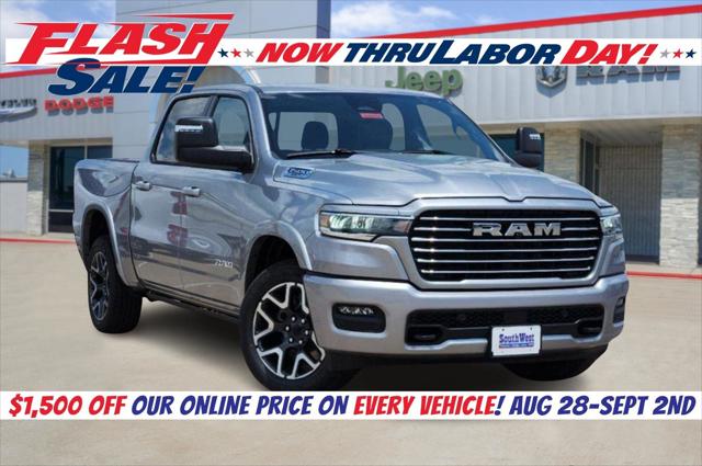 2025 RAM Ram 1500 RAM 1500 LARAMIE CREW CAB 4X4 57 BOX