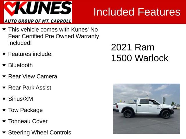 2021 RAM 1500 Classic Warlock Crew Cab 4x4 57 Box