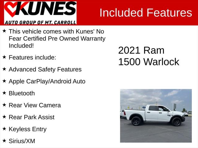 2021 RAM 1500 Classic Warlock Crew Cab 4x4 57 Box