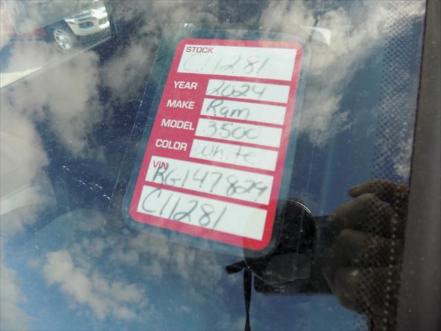 2024 Ram 3500 Tradesman Regular Cab 4x4 8' Box