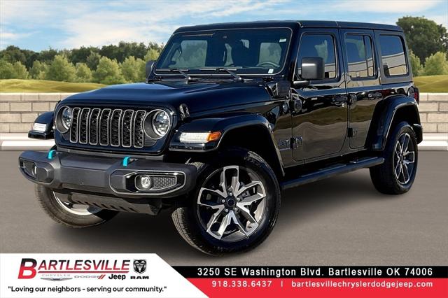 2024 Jeep Wrangler 4xe WRANGLER 4-DOOR SPORT S 4xe