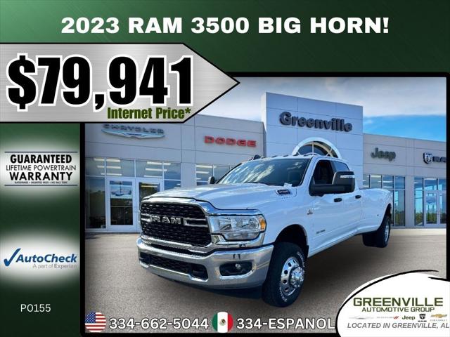 2023 RAM 3500 Big Horn Crew Cab 4x4 8 Box