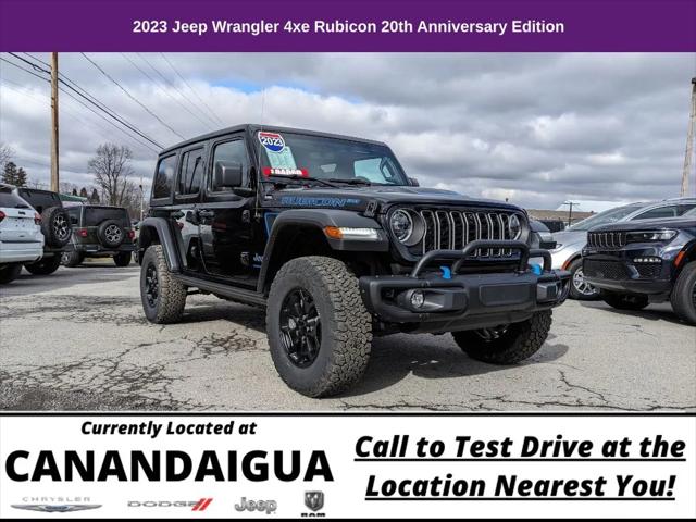 2023 Jeep Wrangler 4xe Rubicon 20th Anniversary 4x4