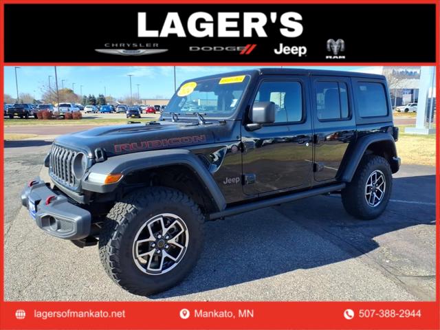 2024 Jeep Wrangler WRANGLER 4-DOOR RUBICON