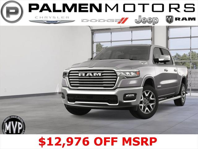 2025 RAM Ram 1500 RAM 1500 LARAMIE CREW CAB 4X4 57 BOX