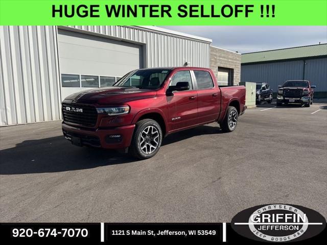 2025 RAM Ram 1500 RAM 1500 LARAMIE CREW CAB 4X4 57 BOX