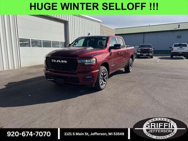 2025 RAM Ram 1500 RAM 1500 LARAMIE CREW CAB 4X4 57 BOX