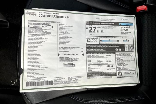 New 2024 Jeep Compass For Sale in Millington, TN