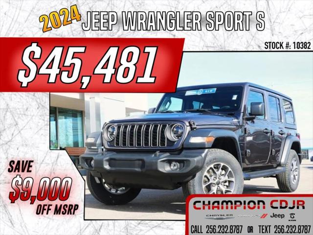 2024 Jeep Wrangler WRANGLER 4-DOOR SPORT S
