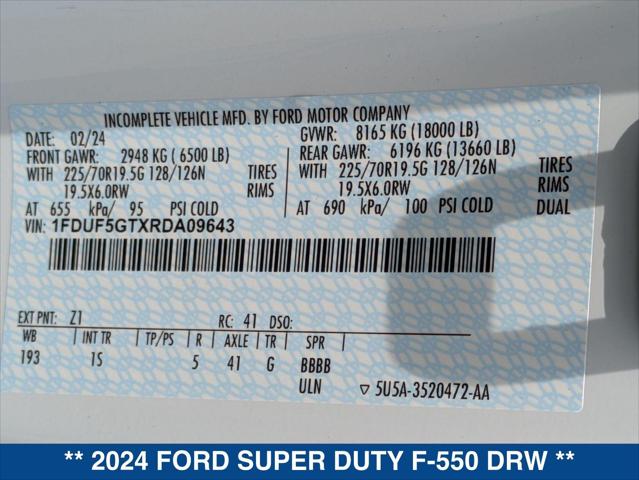 2024 Ford F-550 XL