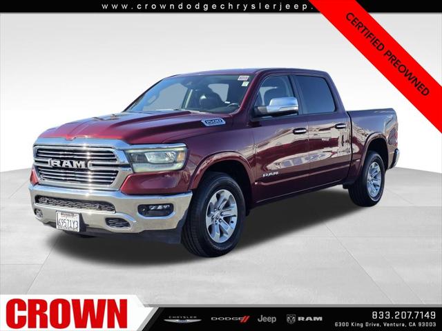 2021 RAM 1500 Laramie Crew Cab 4x4 57 Box 2021 RAM 1500 Laramie Crew Cab 4x4 57 Box