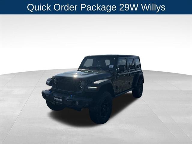 2024 Jeep Wrangler 4xe WRANGLER 4-DOOR WILLYS 4xe