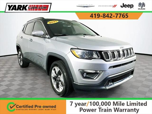 2021 Jeep Compass Limited 4X4 for sale in Toledo, OH