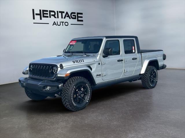 2024 Jeep Gladiator GLADIATOR WILLYS 4X4 2024 Jeep Gladiator GLADIATOR WILLYS 4X4