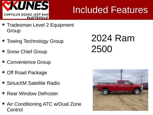 2024 RAM Ram 2500 RAM 2500 TRADESMAN CREW CAB 4X4 8 BOX