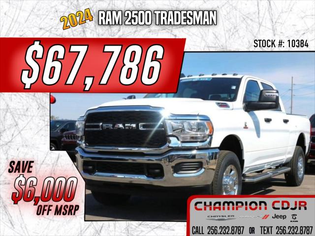 2024 RAM Ram 2500 RAM 2500 TRADESMAN CREW CAB 4X4 64 BOX