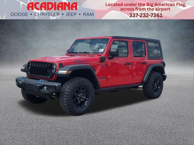 2024 Jeep Wrangler 4xe WRANGLER 4-DOOR WILLYS 4xe