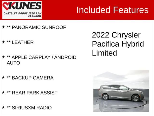2022 Chrysler Pacifica Hybrid Limited