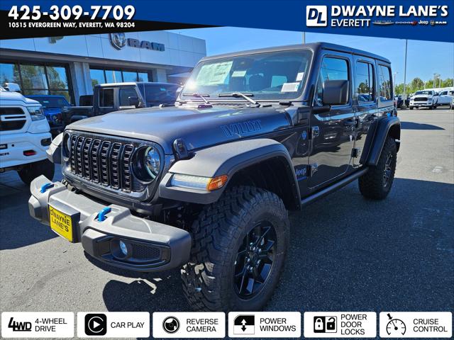 2024 Jeep Wrangler 4xe WRANGLER 4-DOOR WILLYS 4xe