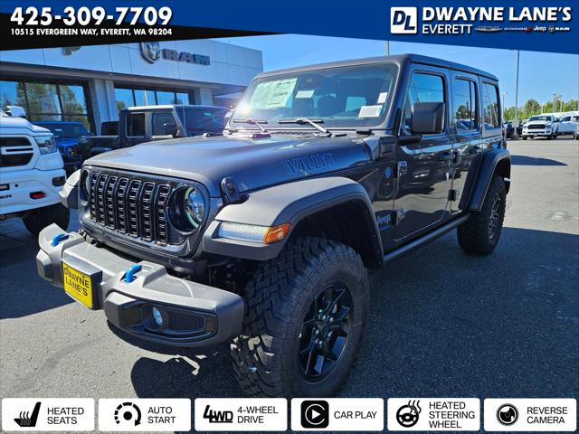 2024 Jeep Wrangler 4xe WRANGLER 4-DOOR WILLYS 4xe