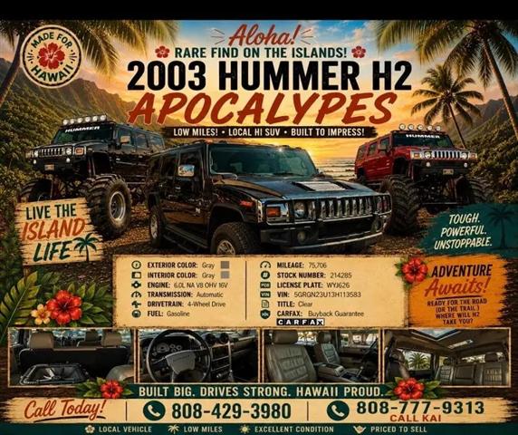2003 HUMMER H2 Base for sale in Honolulu, HI