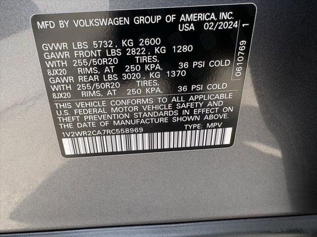 2024 Volkswagen Atlas 2.0T SE w/Technology