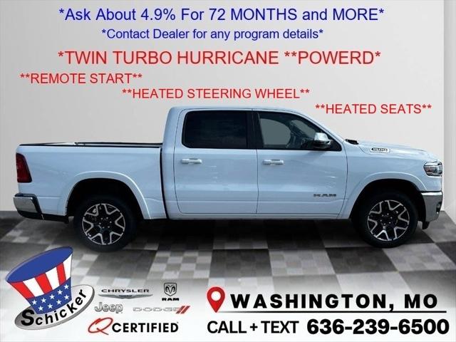 2025 RAM Ram 1500 RAM 1500 LARAMIE CREW CAB 4X4 57 BOX