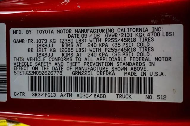 2009 Toyota Tacoma X-Runner