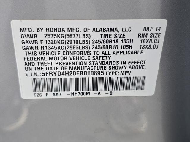 2015 Acura MDX 3.5L