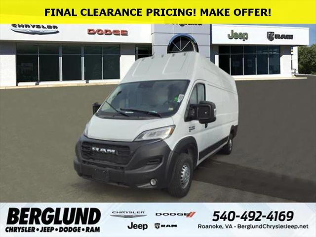 2024 RAM Ram ProMaster EV RAM PROMASTER EV SUPER HIGH ROOF 159 WB EXT