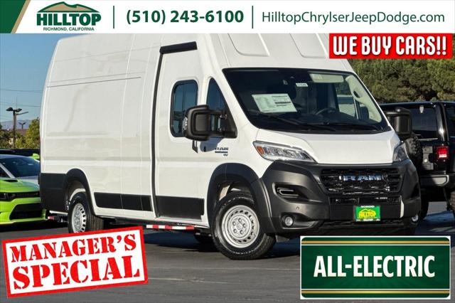 2024 RAM Ram ProMaster EV RAM PROMASTER EV SUPER HIGH ROOF 159 WB EXT