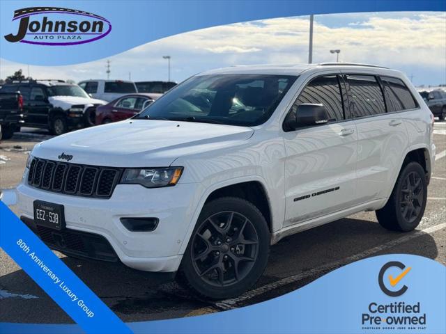 2021 Jeep Grand Cherokee 80th Anniversary 4X4 2021 Jeep Grand Cherokee 80th Anniversary 4X4